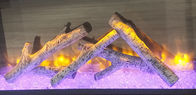النار - سجلات مدفأة الخشب الخشب لموقد الغاز 800 ~ 1000 ℃ درجة حرارة الخدمة S-104